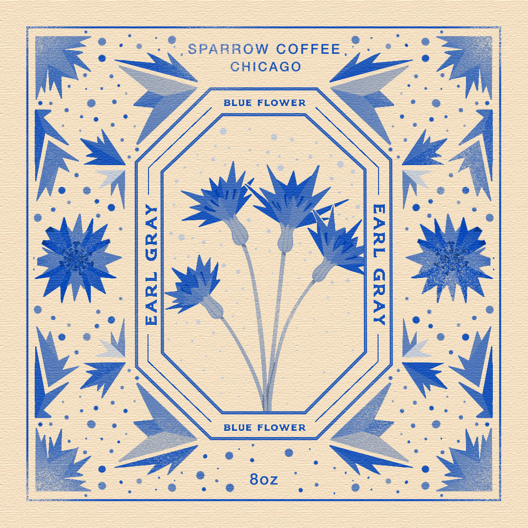 Earl Grey with Blue Flower Tea